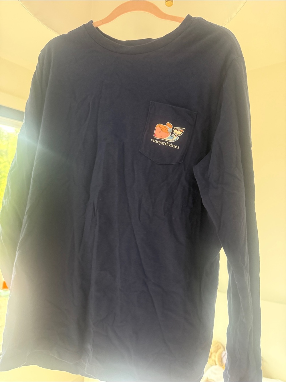 Vineyard vines girls long sleeve size medium 12/14 never worn